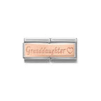 Nomination Rose Gold Granddaughter Charm