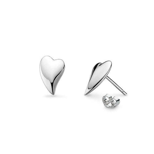 Kit Heath Desire Cherish Heart Stud Earrings