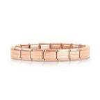 Nomination Rose Gold Classic Starter Charm Bracelet.