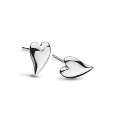 Kit Heath Desire Kiss Mini Heart Stud Earrings