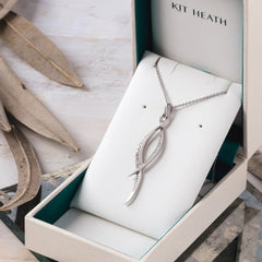 Kit Heath Entwine Twine Twist Pavé Necklace