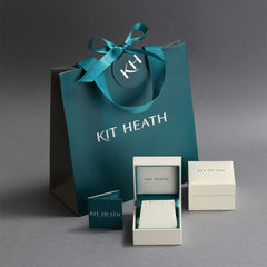 Kit Heath Coast Tumble Sand Hoop Earrings