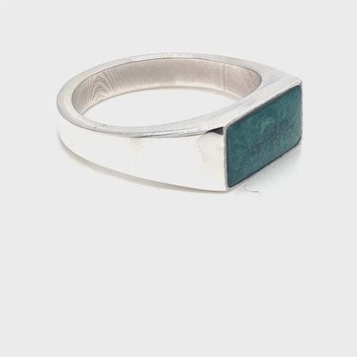 9ct Rose Gold Gents Ashes Memorial Ring