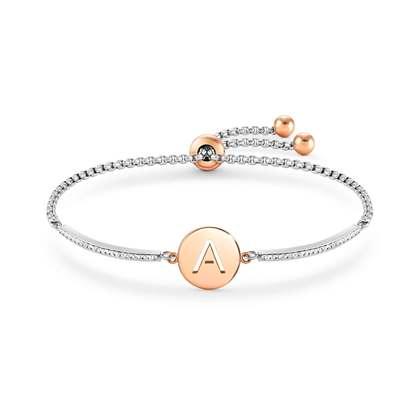 Nomination Milleluci Initial Bracelet  in Stainless Steel