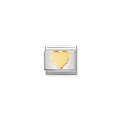 Nomination Gold Heart Charm