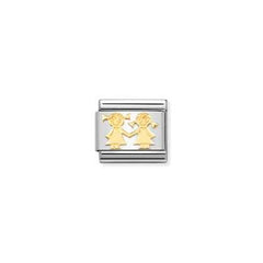 Nomination Composable Link gold Sisters Charm