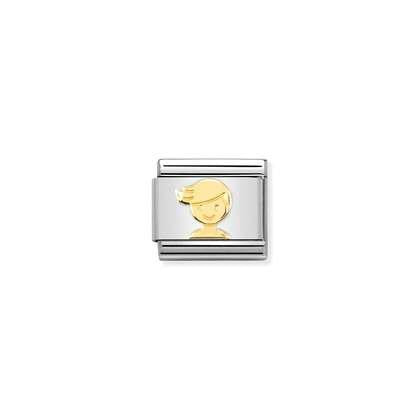 Nomination Gold Composable Boy Charm