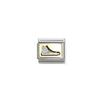 SNEAKER, SILVER GLITTER NOMINATION CHARM