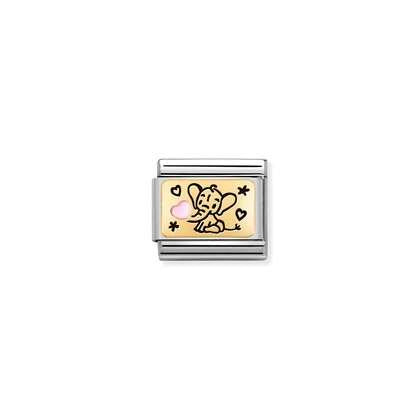 Nomination Pink Elephant Charm