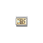 Nomination Light Blue Elephant Charm