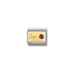 JANUARY - DECEMBER BIRTHSTONE NOMINATION CHARMS