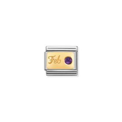 JANUARY - DECEMBER BIRTHSTONE NOMINATION CHARMS