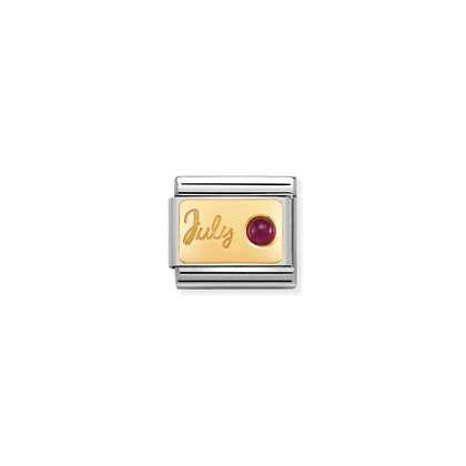 JANUARY - DECEMBER BIRTHSTONE NOMINATION CHARMS