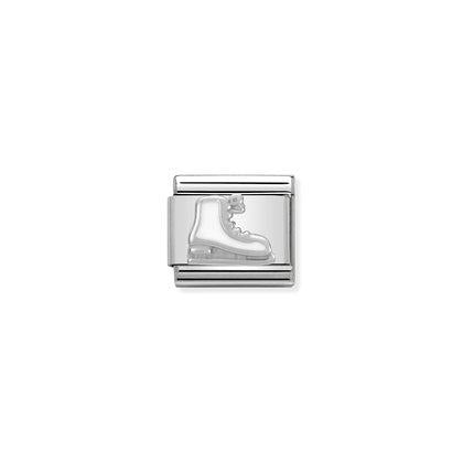 Nomination, Composable Link, Ice Skate in Silver and Enamel Charm