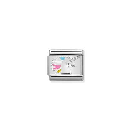 Nomination Unicorn with Enamel Charm