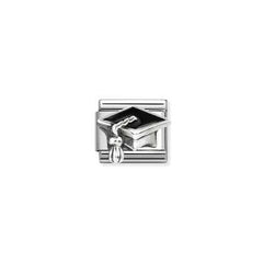 Nomination Composable Link Graduation Hat Charm