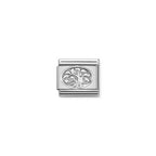 Nomination Tree of Life with Zirconia Charm