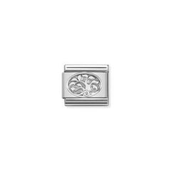 Nomination Tree of Life with Zirconia Charm