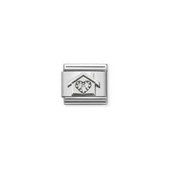Nomination Home with Heart Charm