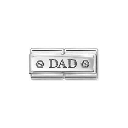 Nomination Double Link DAD Hexagonal Screw Charm