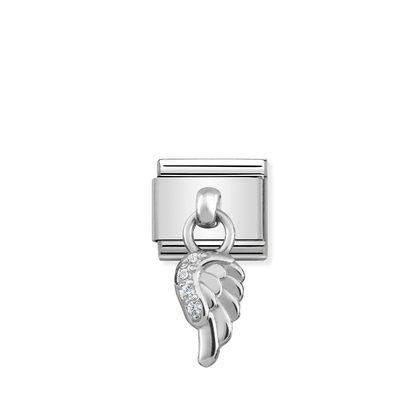 Nomination  Silver pendant Wing Charm