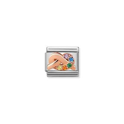 Nomination Composable Link, Knot Friendship Charm